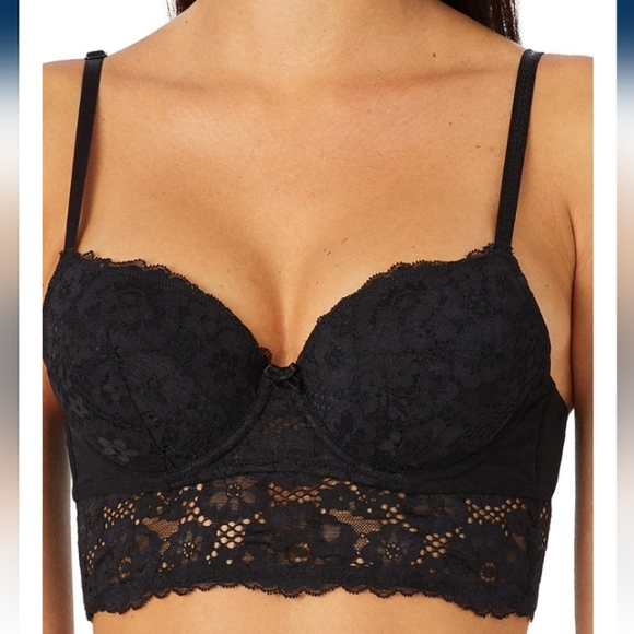 Adore Me Other - Adored by Adore Me Payal Longline Underwire Lace Demi Cup Bra   Various Size